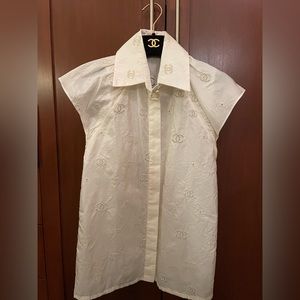 Authentic Chanel Silk Blouse- Never Worn!